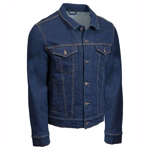 High Quality Comfortable Breathable Eco-Friendly Men's Denim Jackets 100% Cotton New Arrival High Street Style Winter
