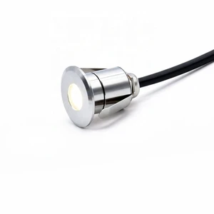 Outdoor IP68 Waterproof Mini LED Underground Light Stainless Steel 1W/3W/12V RGB Brick Hotel CRI80 30000 Hours 2-Year