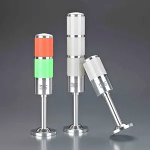 ONPOW Metal Shell Warning Light Signal Lamp Waterproof Indicator LED Light Warning Tower Light With Buzzer Flash Factory Direct