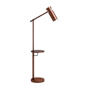 Metal floor lamp