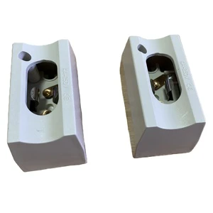 Best Selling Fluorescent S14s Socket, S14d Socket, Cabinet Plastic Holder