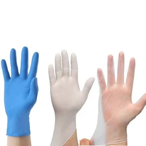 Wholesale Disposable Dental Safety Nitrile Examination Gloves Lightweight Waterproof Unisex Lenova Industries LI-EG-01
