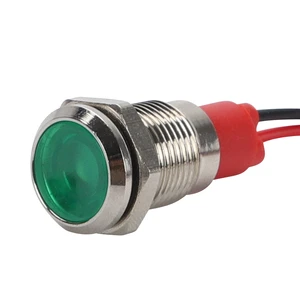 6/8/10/12mm Metal Indicator Light LED Indicator Light Waterproof Equipment signal Light Tri Color Metal signal Indicator Light