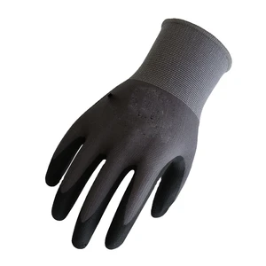 Durable Industrial Construction Safety Work Gloves Well-Ventilated Mechanical for Comfort Protection Nylon Material Yougain