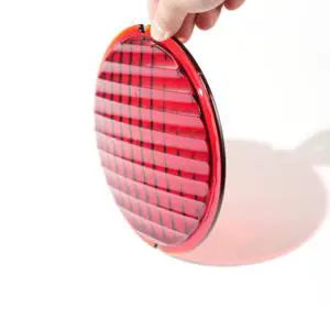 Airport-Specific Signal Light Track Lamp Cover Glass Lens Colored Glass Lampshade with 5000K Daylight