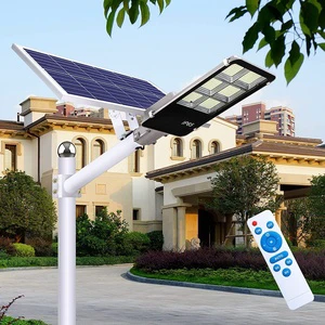 100W Aluminum Solar Parking Light IP65 Waterproof Auto On/Off Remote Control for Commercial Area and Street Lighting
