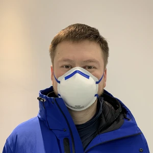 FFP2 Respirator Face Mask Ffp2 Cup Shape Disposable Dust Mask Ffp2 Protective Anti Dust Respirator