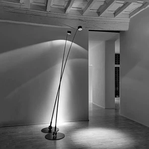 Modern Minimalist Nordic Italian Long Pole Vertical Floor Lamp for Garden Use