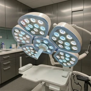 Double Arm Medical Operating Light for Professional Hospital Surgery Lighting