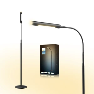 Led Light Sofa Floor Lamp Decoration Lights Warm Light Reading Floor Atmosphere Lamp 2700K-600K for Reading Sleeping