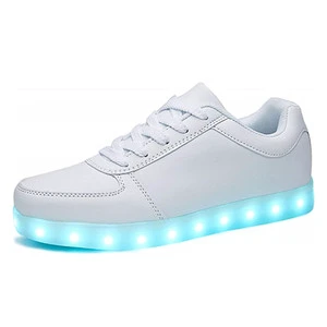 New Fashion LED Light Shoes for Men and Women USB Rechargeable Luminous Fluorescent Shoes