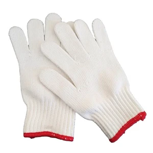 Cheap Price Wear-Resistant Comfortable Breathable Cotton Knitted Work Safety Gloves