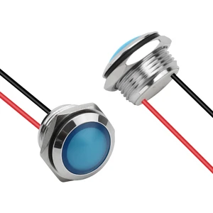 Blue Color 16mm Indicator Light for Electrics Equipment Indicator Signal Lamp Pilot Light