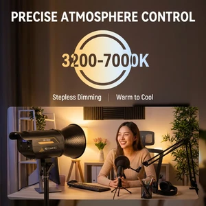 150W Professional Photographer Studio Light Stepless Dimming 150W COB Fill Light Video Lighting Photography Equipment