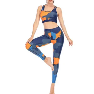 Wholesale New Design Women Yoga Set Custom Logo Women Yoga Set Polyester Made Women Yoga Sets