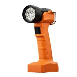 Super-Bright Cold White Rechargeable 10W LED Handheld Flashlight for Car Maintenance and Emergency Use