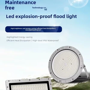 100W IP66 LED Explosion-proof High-brightness Floodlight 6000-6500K Color Temperature. Protective Cover. 3-year Warranty. Die