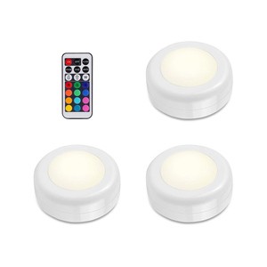 Remote Control RGB Cabinet Lights Touch Sensor Battery Closet Lamps Led Lights for Kitchen