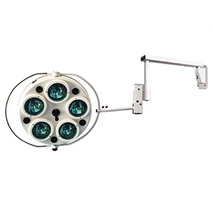 Halogen Surgical Light Ceiling Wall Mounted Medical Exam Lamp Adjustable Shadowless Operation Light for Hospital Clinic Doctor