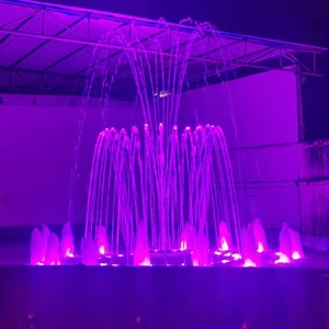 Pond Fountain Garden Courtyard Decorative Musical Water Fountain Residential Area Stainless Steel Pool Dancing Fountain