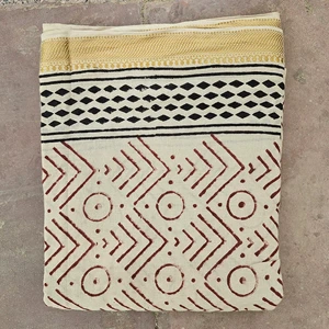 Wholesale Hand Block Print Sarong Beach Cover Up Boho Cotton Wrap Swim Cover Up 100% Soft Cotton Beachwear Resort Vacation Wear