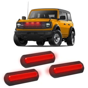 2025 N2 RGBW LED Grille Light Kit with Bluetooth APP Control, High Brightness, Only for Badlands Wildtrak Everglades