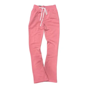 Customized Embroidery Logo Men's Wide Leg Flare Jogger Classic Street Wear Casual Loose Straight Pants Washed Trouser Waterproof