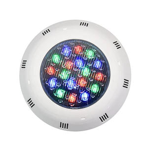 IP68 Waterproof LED Pool Light White and Blue Emitting ABS & PC Body with Colorful Ornament Decor for Landscape Swimming Pool