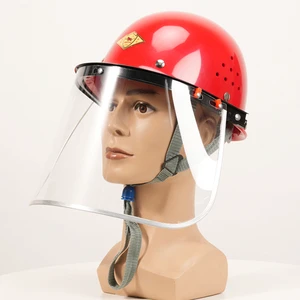 Anti-Impact Scratch-proof Screen Protective Mask with Anti-Splash Acid Alkali Resistant PC Surface Anti-Fog Face Shields Bracket