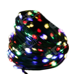 LED Christmas Outdoor Garden Decorative Pixel Point Light RGB DC12V String Lights for Christmas Outdoor Holiday Decoration