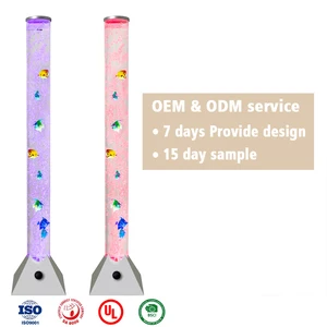 Professional Chinese Factory Indoor Waterproof PVC Remote Control RGB LED Floor Light Stand Living Room Decoration Lighting