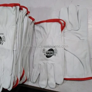 Goat Skin Driver Gloves Safety Gloves
