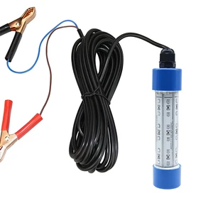 Green Blue White Yellow Outdoor Fish Lamp DC12V 30w Underwater for Boat Marine LED New Fishing Lures Squid Light