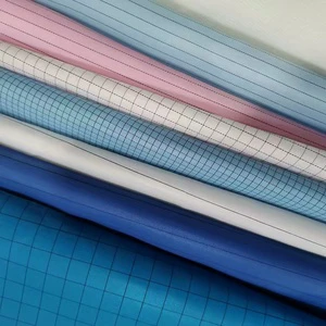 Hot Sale Anti-Static Polyester ESD Fabric Safety Products for Cleanroom and Laboratory Use