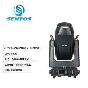 800W Full-Featured Framing Light LED Moving Head Fixture Specialized for Stage & Theater Direct From Manufacturer
