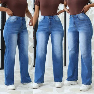 Ladies Pant Style Trousers Women's Jeans Pants New Stretch Denim Plus Size Breathable Jeans Cargo Pants Oversize
