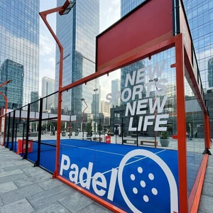 Turnkey Padel Court Installation Kit Easy Assembly Indoor Outdoor Padel Tennis Court Supplier Terrain De Padel Full Set