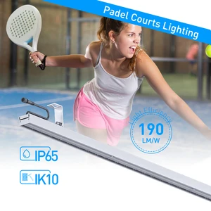 FIP Compliant Padel Court LED Sports Field Equipment Racket Court Lighting System For Padel Pickleball Badminton Court
