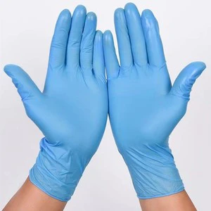100PCS/Box Disposable Nitrile Gloves Latex Powder Free Vinyl Blend Household Inspection Safety Gloves