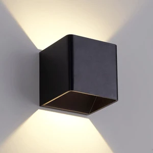 Indoor Home Living Room Lighting Decoration ABS Plastic Housing Lamp Modern Minimalist Led Light Wall Mouted House Villa Lamp