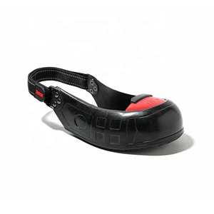 Wholesale Safety Shoes Cover with Steel Toe Rubber Upper & Outsole Anti-Impact/Anti-Slip Oil Resistant for Factory Visitors