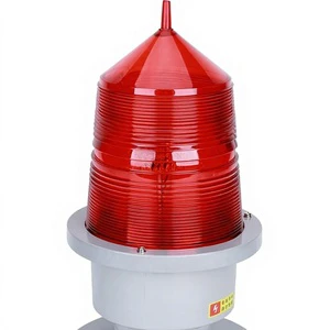 GZ-155 LED Aviation Obstruction Light Sturdy Practical AC 220V for Power Industry Towers