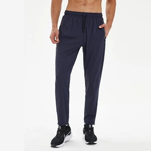 Men's Lightweight Nylon Sports Casual Trousers Summer Printed Loose Korean Style Trendy Slim Fit Ankle Banded Sweatpants