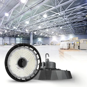 Factory Custom IP44 Industrial UFO High Bay Light 100w 150w 200w 300w Led High Bay Light