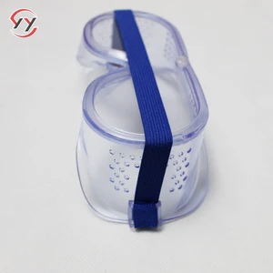 CE Certified Soft Gel Anti-Fog Sports Goggles Four-Bead Eye Mask with Leg Labor Protection Anti-Scratch Eye Mask for Sports Work