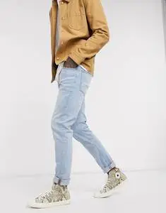 Custom Men's Jeans Men Casual Streetwear Workout High Waist Jeans Denim Trousers Pants Winter Men's Elastic Waist