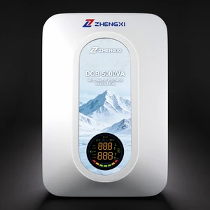 Digital Meter Single Phase 1KVA 2kva 5kva 10kva Automatic Voltage Regulator AC 220V Factory Price AVR For Home