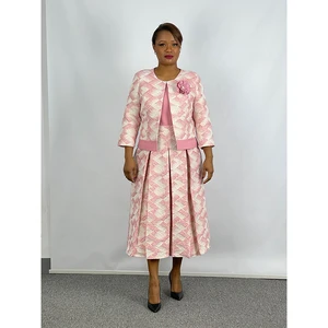 Fashion Formal Dresses Suit Plus Size Women'S Church Suit Turkish Sunday Wears Business Dress