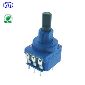 Good Quality Omeg Rotary Potentiometer Dimmer Switch 10A Detent Push B500k With Switch For dimmer 5k Potentiometer WH116AK