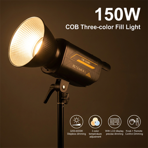 150W Professional Photographer Studio Light 150W Photographic Lighting Studio Video Light Live Streaming Equipment